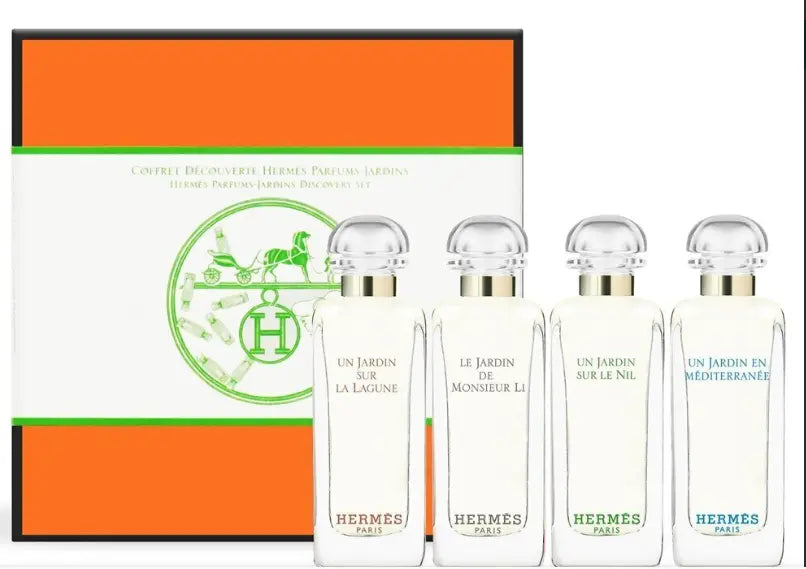 Jardins By Hermes Unisex (4pc Mini Set) Hermes