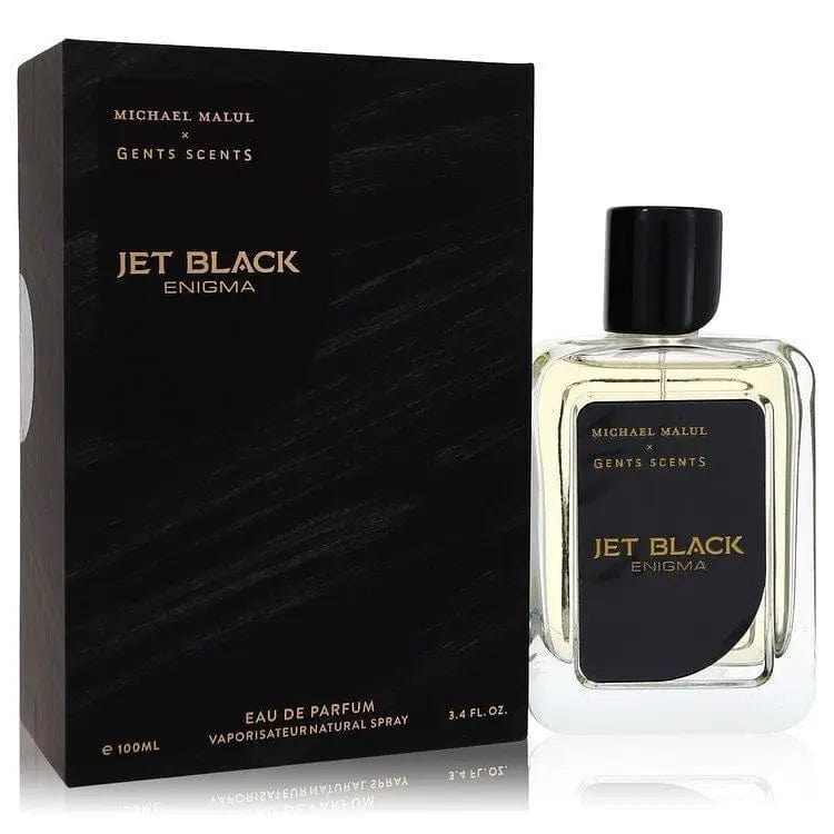 Jet Black Enigma By Michael Malul For Men 3.4 oz EDP Spray - perfumesandrea