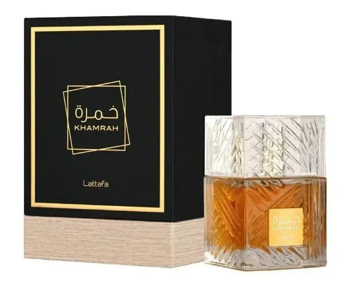 Khamrah By Lattafa Unisex 3.4 oz Eau De Parfum Spray - perfumesandrea
