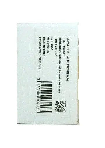 La Panthere By Cartier Women’s Eau de Parfum 2.5oz Tester