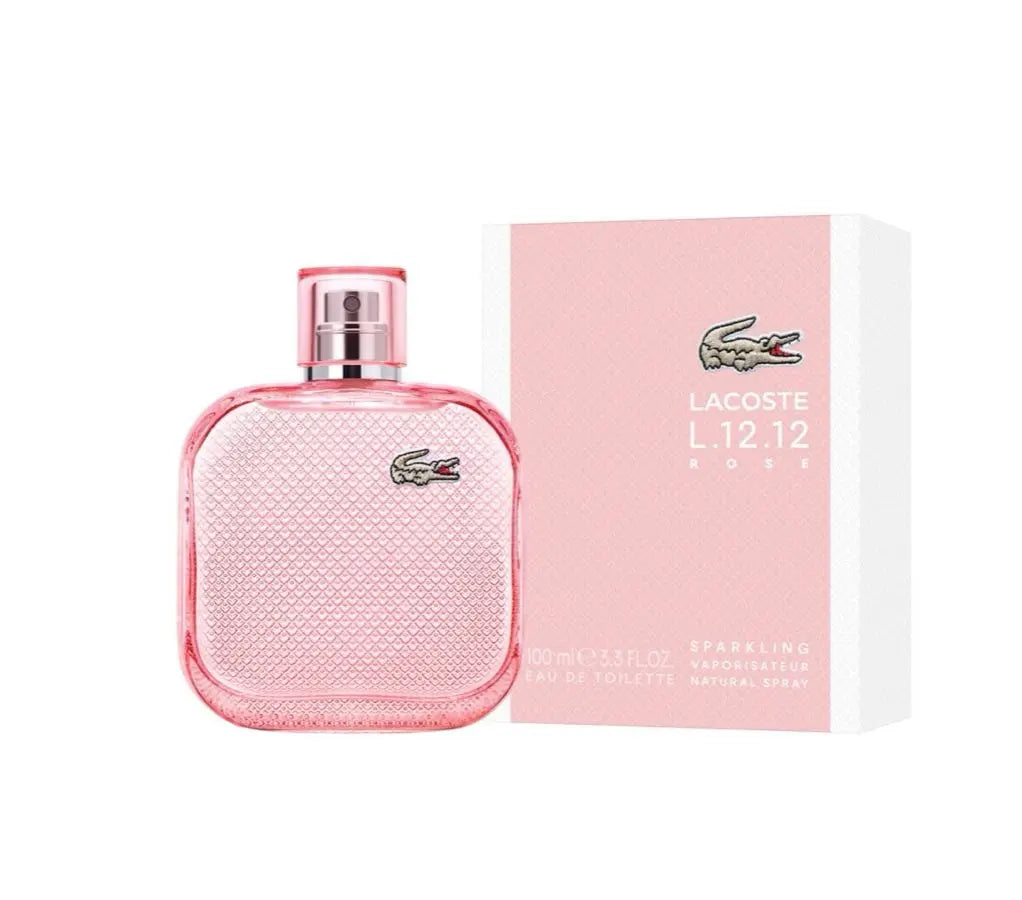 Lacoste Rose Sparkling For Women 3.3 oz EDT Spray - perfumesandrea