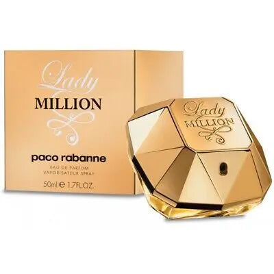 Lady Million By Paco Rabanne For Women 1.7 EDP oz Spray - perfumesandrea