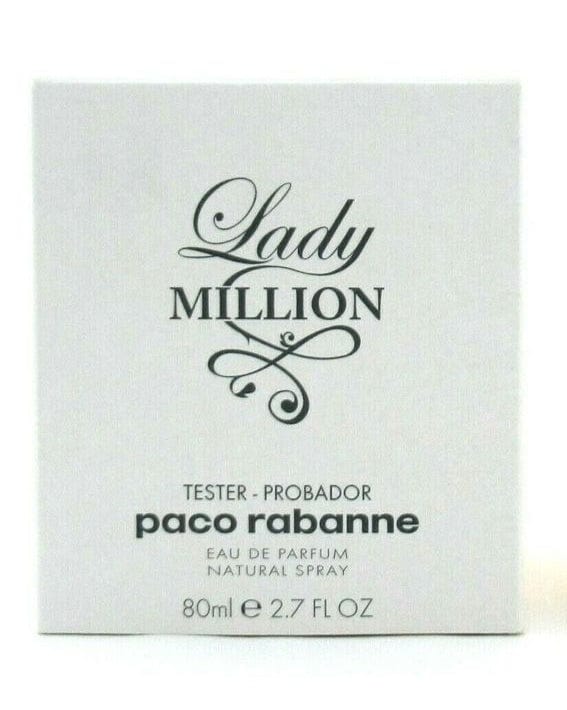 Lady One Million (Tester) By Paco Rabanne For Women 2.7oz EDP Spray Paco Rabanne