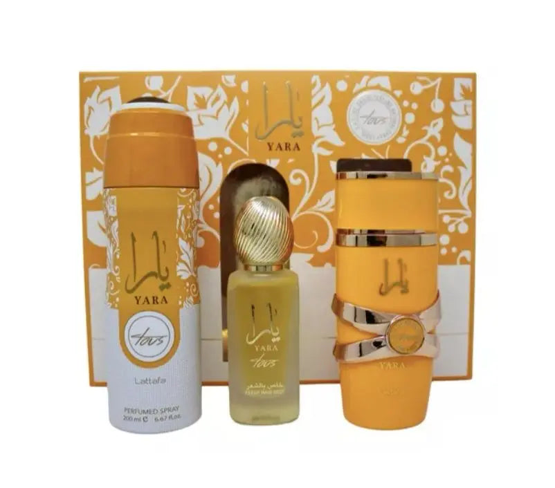 Lattafa Ladies Yara Tous 3pc Gift Set For Women - perfumesandrea