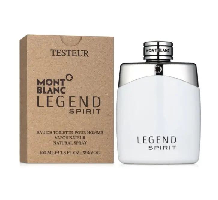 Legend Spirit By Montblanc For Men's 3.4 oz EDT Spray (Tester) - perfumesandrea