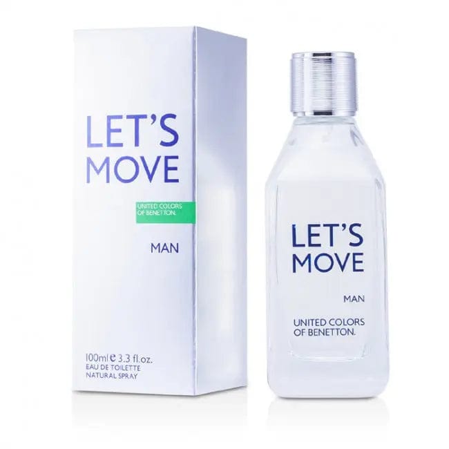 Let's Move By Benetton For Men 3.3 oz EDT Spray - perfumesandrea