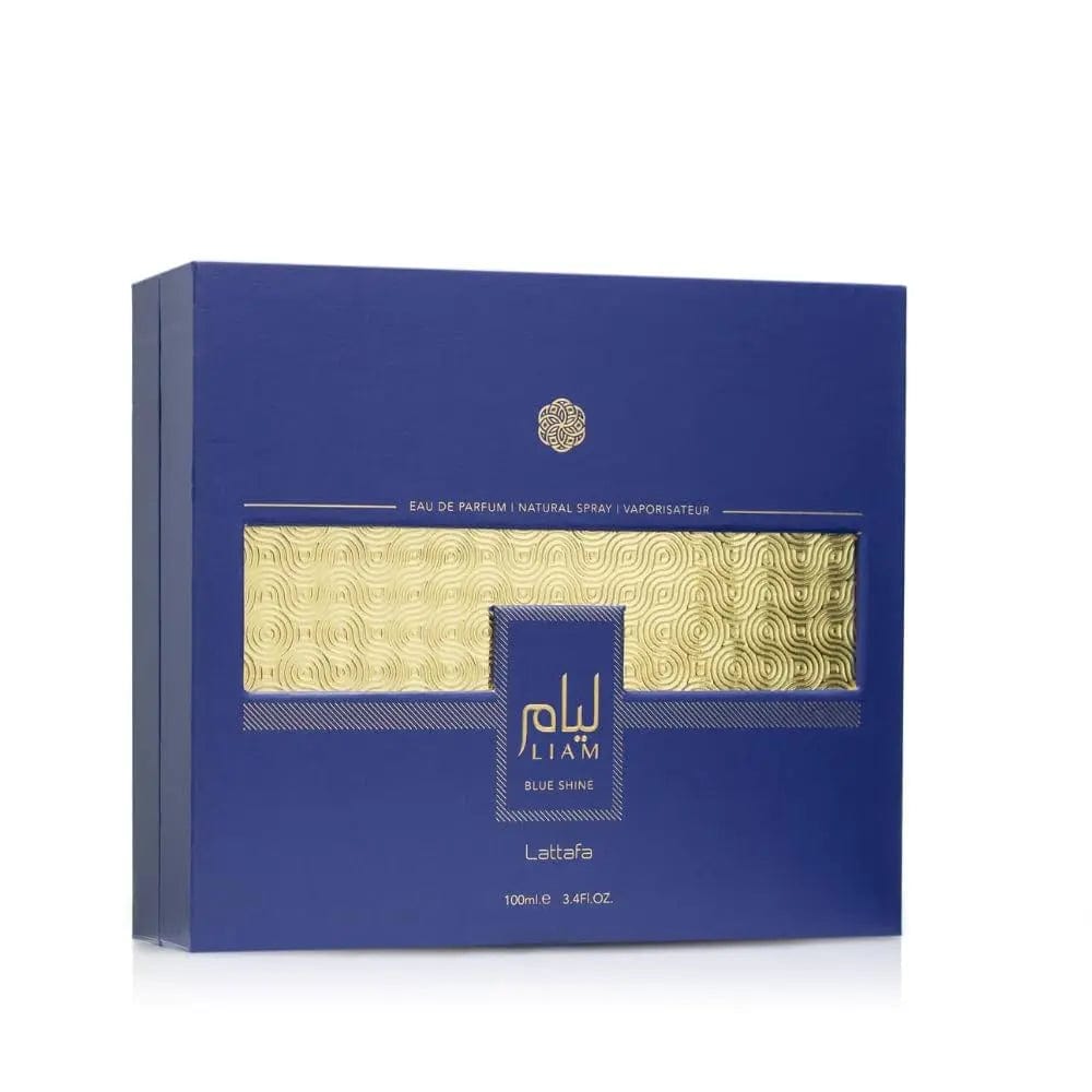 Liam Blue Shine By Lattafa For unisex 3.4oz EDP Spray Lattafa