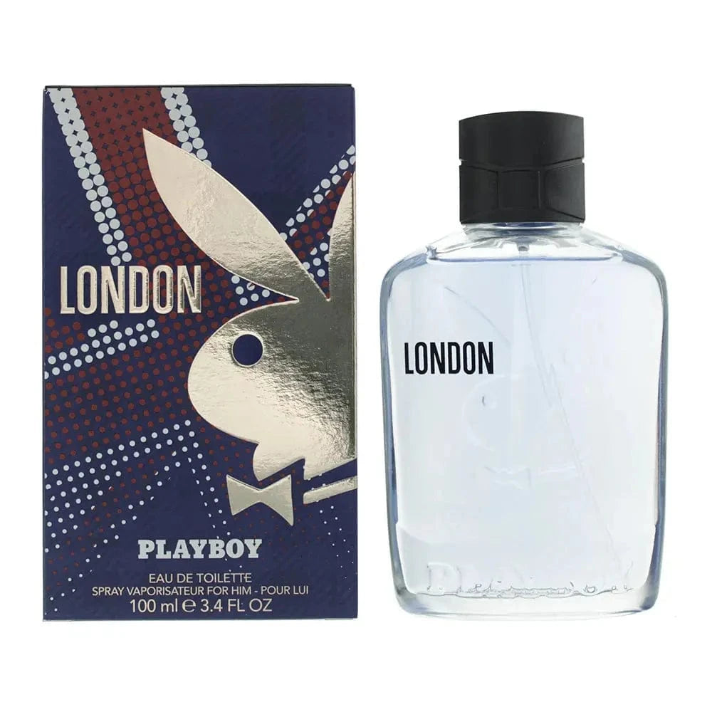 London By Play Boy For Men 3.4oz EDT Spray - perfumesandrea