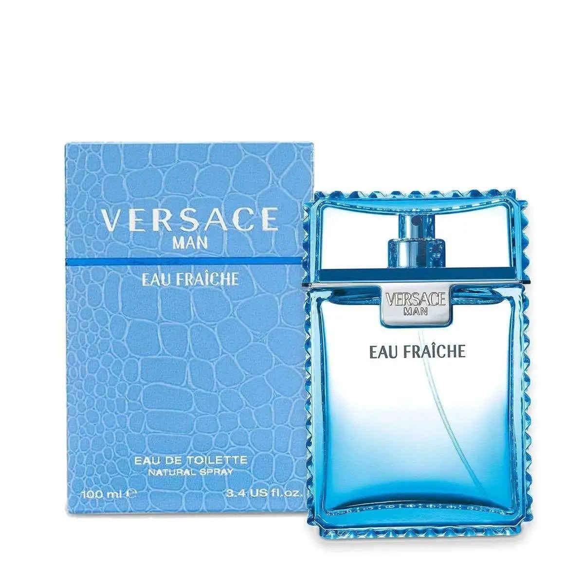 Man Fraiche By Versace For Men 3.4 oz EDT Spray - perfumesandrea
