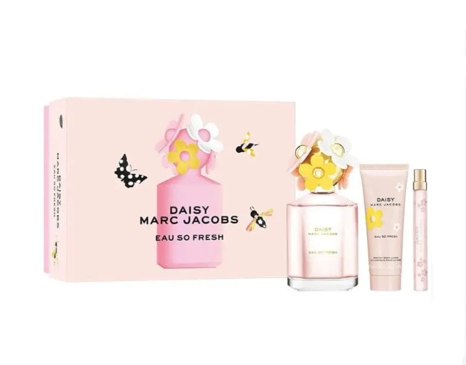 Marc Jacobs Daisy Eau So Fresh 3pc Gift Set For Women - perfumesandrea
