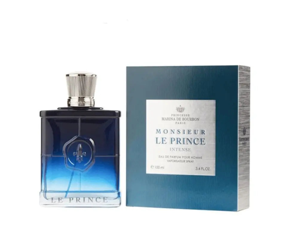 Monsieur Le Prince Intense By Marina De Bourbon For Men 3.4 oz EDP Spray - perfumesandrea