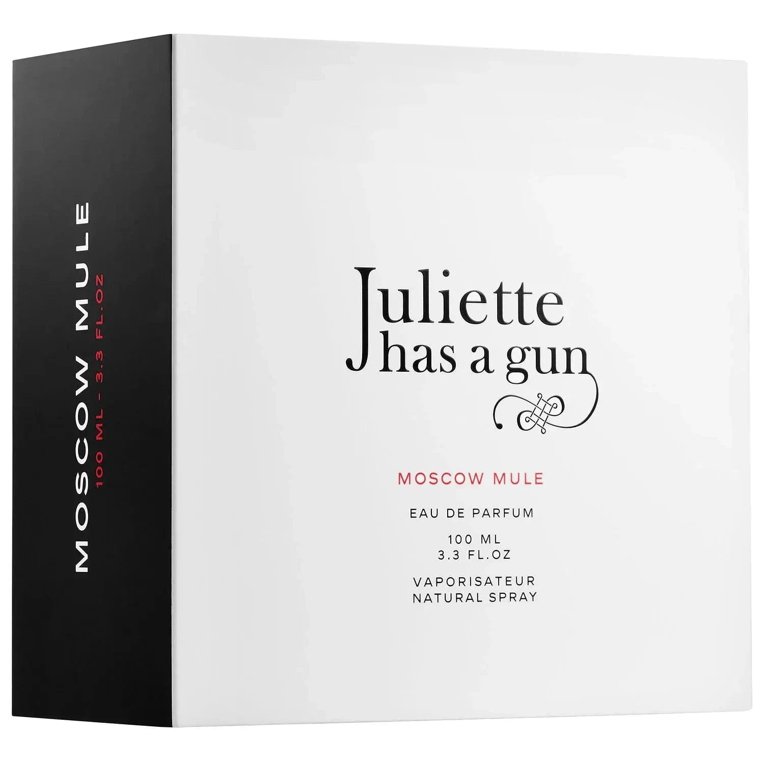 Moscow Mule By Juliette Has A Gun packaging box