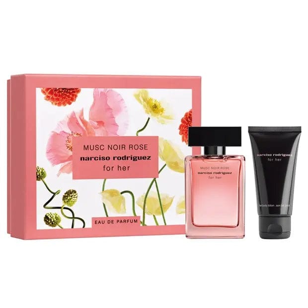 Musc Noir Rose By Narciso Rodriguez For Her (2pc Gift Set) For Women - perfumesandrea