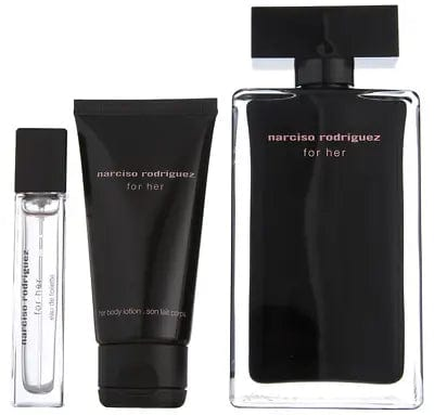 Narciso Rodriguez For Her Eau De Toilette (3pc Gift Set) - perfumesandrea