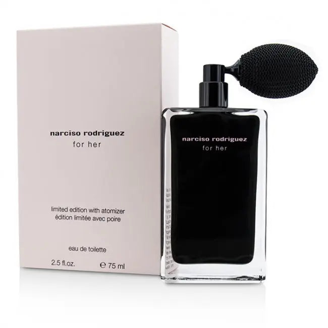 Narciso Rodriguez For Her Limited Edition With Atomizer 2.5 oz EDT Spray - perfumesandrea