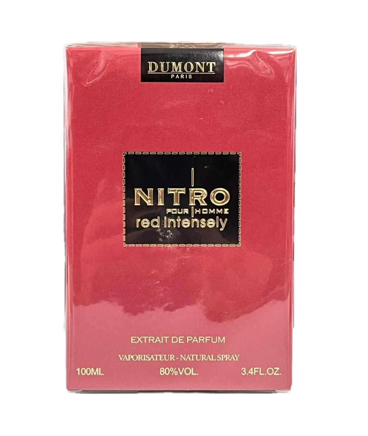Nitro Red Intensely By Dumont For Men 3.4oz EDP Spray Dumont