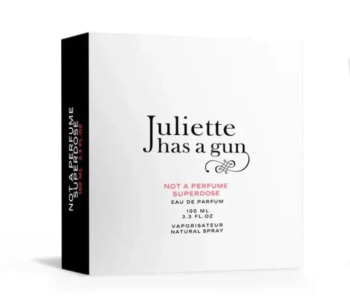 Not A Perfume Superdose By Juliette Has A Gun packaging box