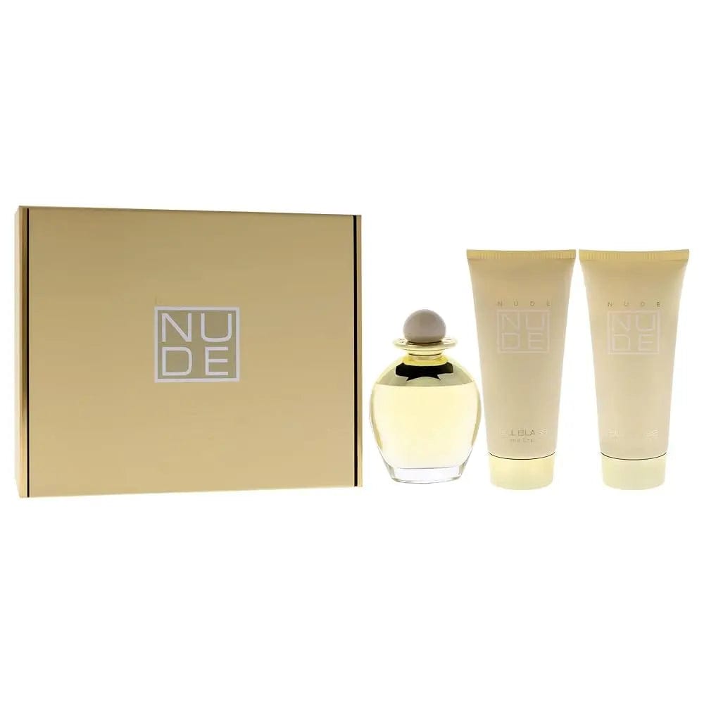 Nude By Bill Blass For Women 3Pcs Set EDP Spray Bill Blass