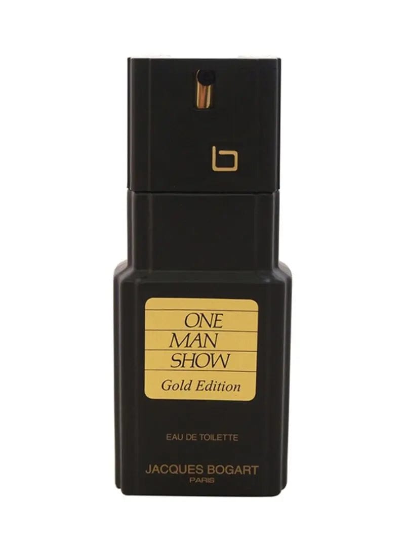 One Man Show Gold  By Jacques Bogart For Men 3.3oz EDT Spray - perfumesandrea