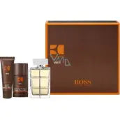 Orange By Hugo Boss For Men EDT Spray (3pc Gift Set) Hugo Boss