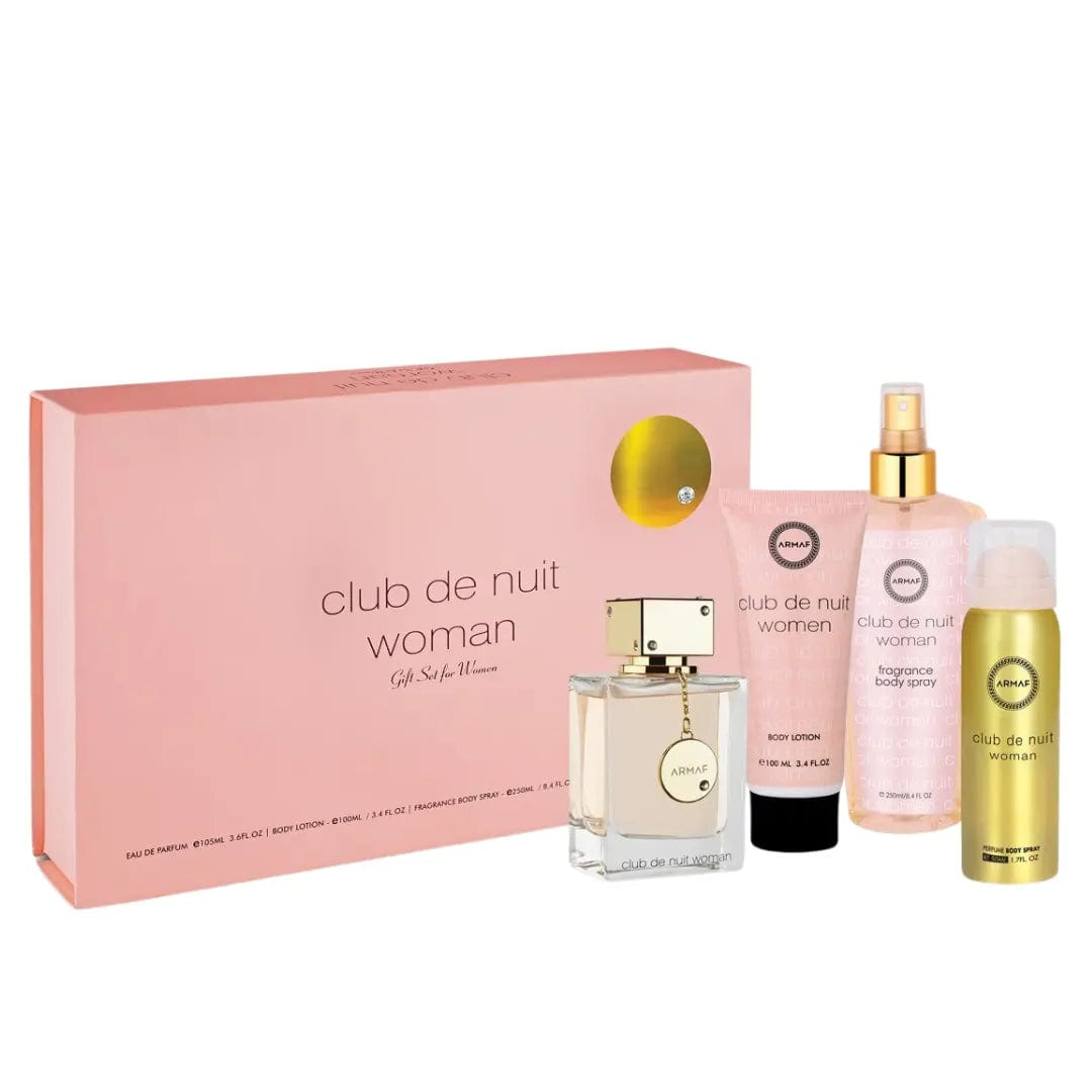 Club De Nuit By Armaf 4pc Gift Set For Women Armaf