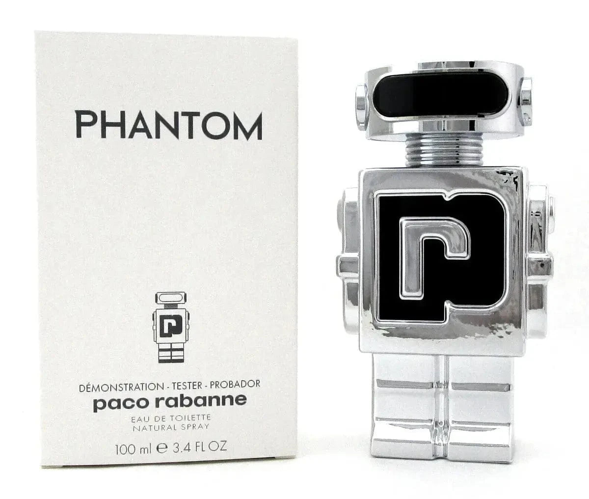 Phantom By Paco Rabanne For Men 3.4 oz Eau De Toilette Spray (Tester) - perfumesandrea
