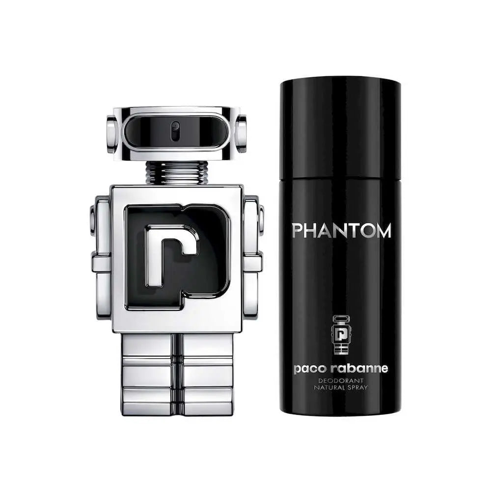 Phantom By Paco Rabanne For Men EDT Spray (2pc Gift Set) Paco Rabanne