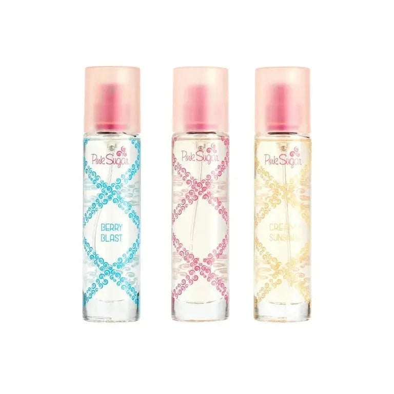 Pink Sugar Miniatures By Aquolina For Women 3Pcs Set EDT Spray Aquolina