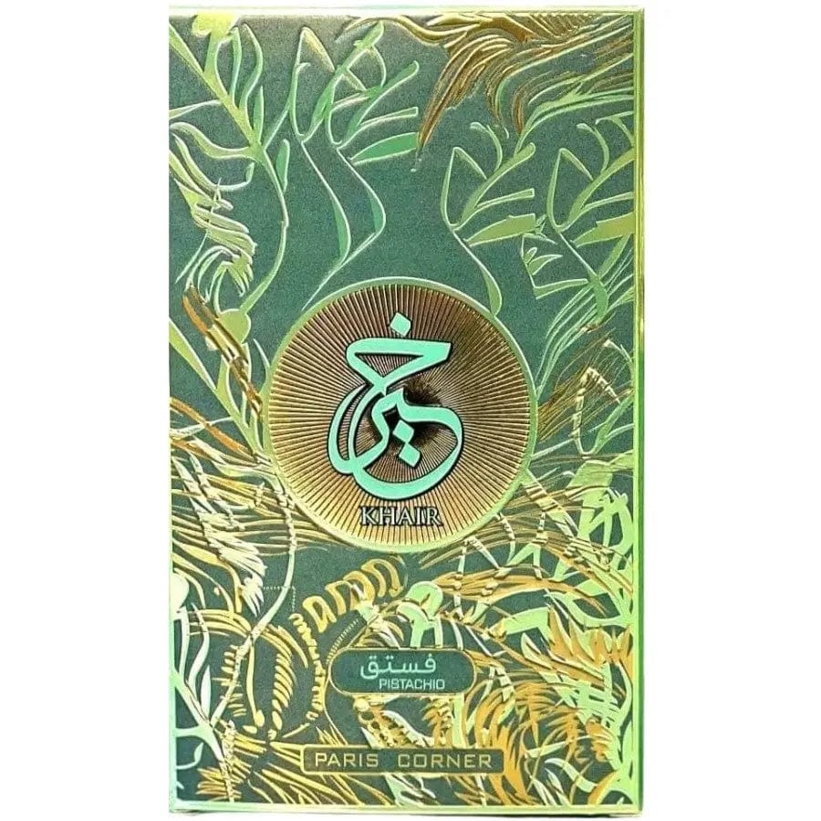 Paris Corner Pistachio Khair 3.4oz Unisex Eau de Parfum.