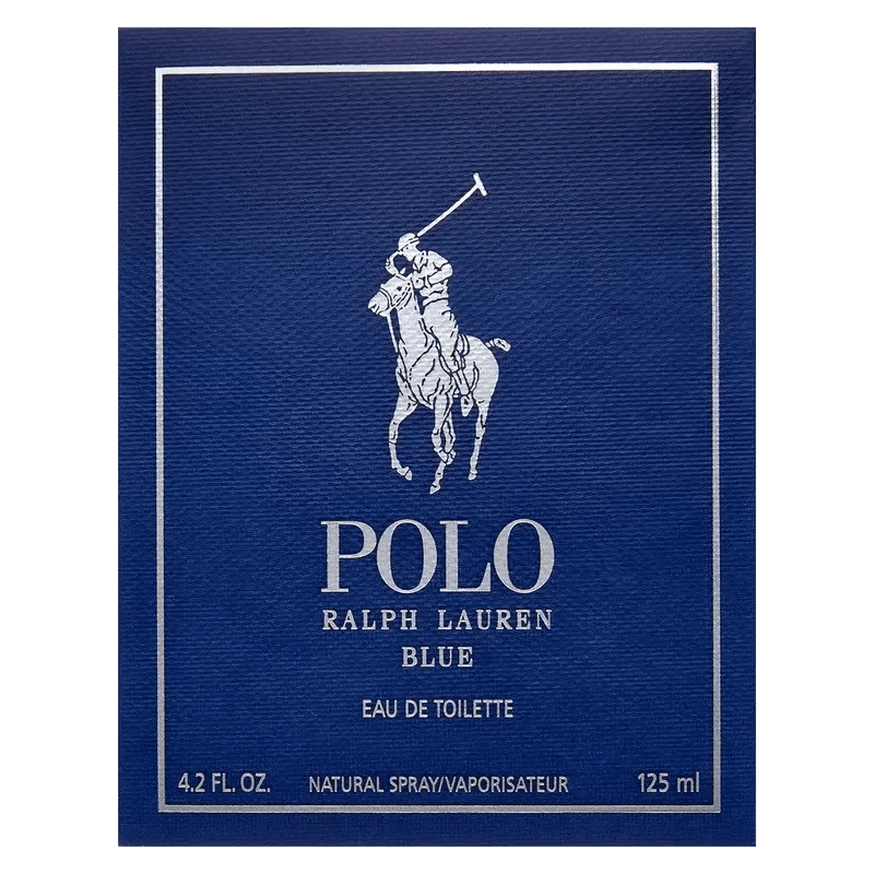 Polo Blue By Ralph Lauren Men's Eau De Toilette 4.2oz.