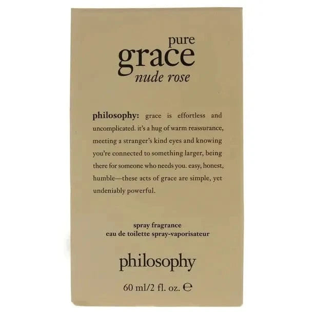Pure Grace Nude Rose By Philosophy For Women 2.0oz EDT Spray Philosophy