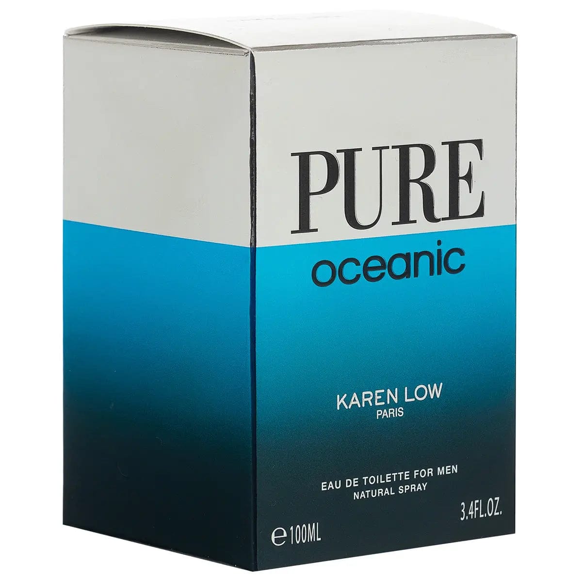 Pure Oceanic By Karen Low For Men 3.4oz EDT Spray Karen Low