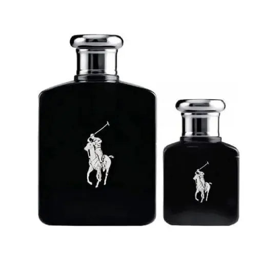 Ralph Lauren Polo Black (2pc Gift Set) For Men's EDT Spray - perfumesandrea