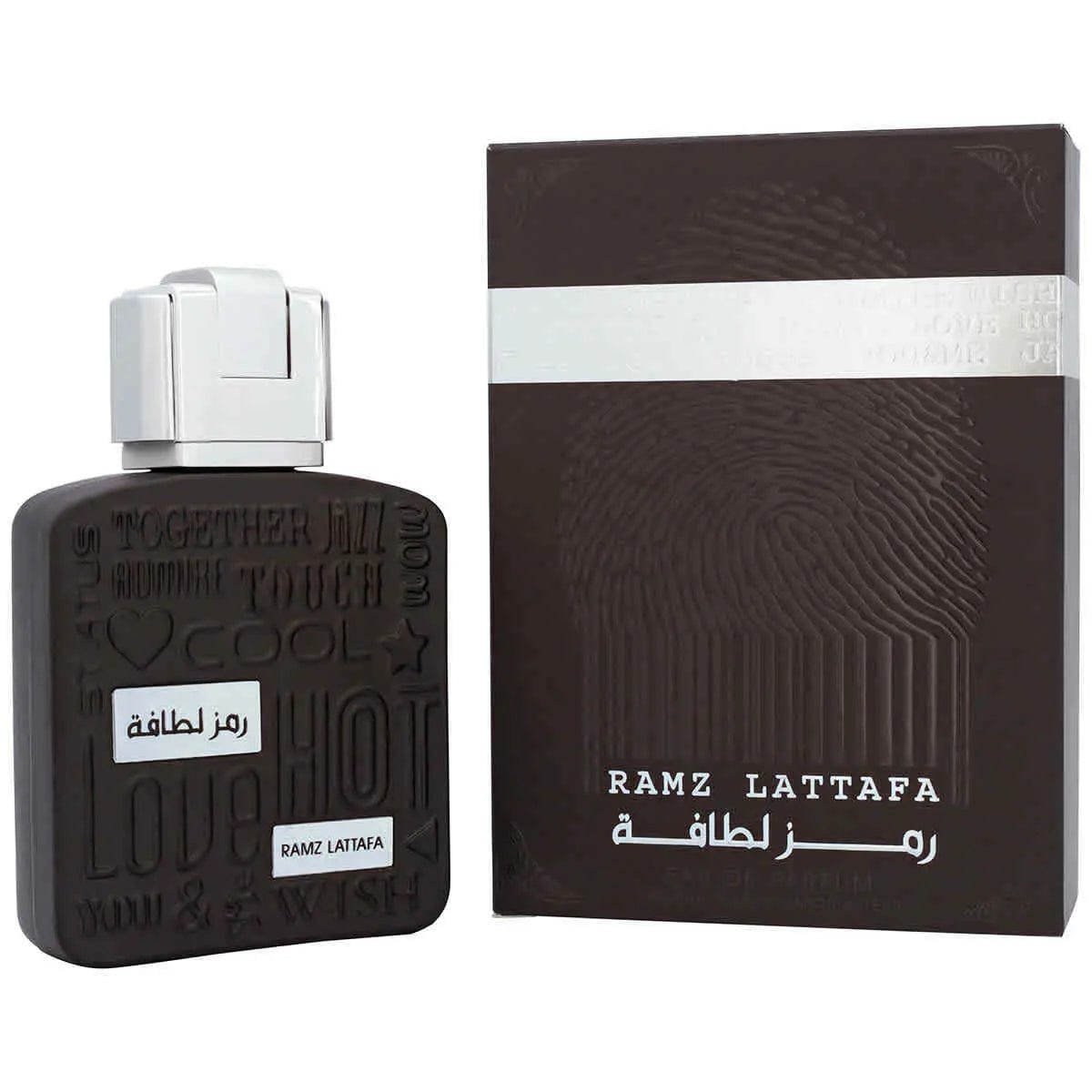 Ramz Silver By Lattafa For Men 3.3oz EDP Spray Lattafa