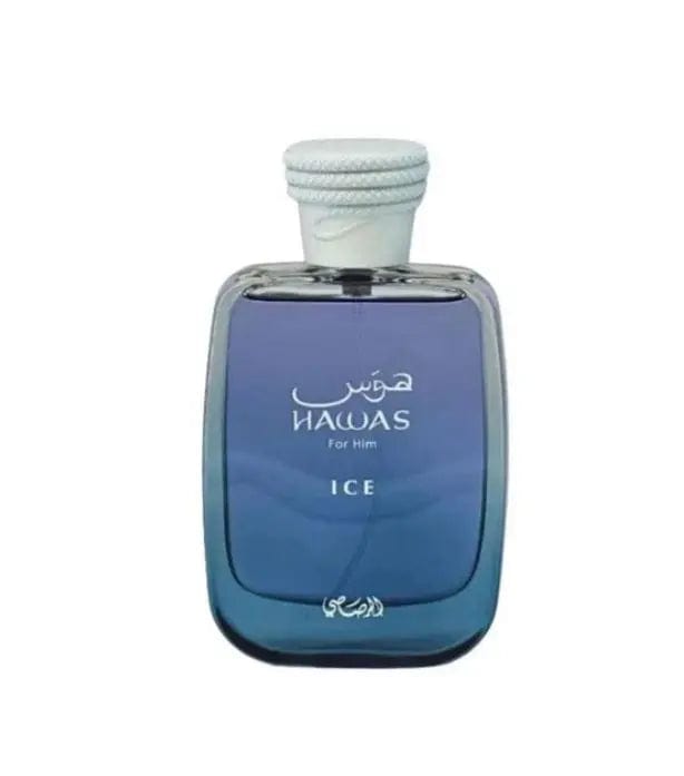 Rasasi Hawas Ice For Men 3.38 oz Eau De Perfume Spray - perfumesandrea