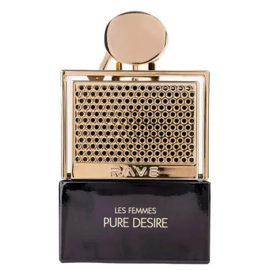 Rave Pure Desire Gold By Lattafa For Women 3.4oz EDP Spray Lattafa