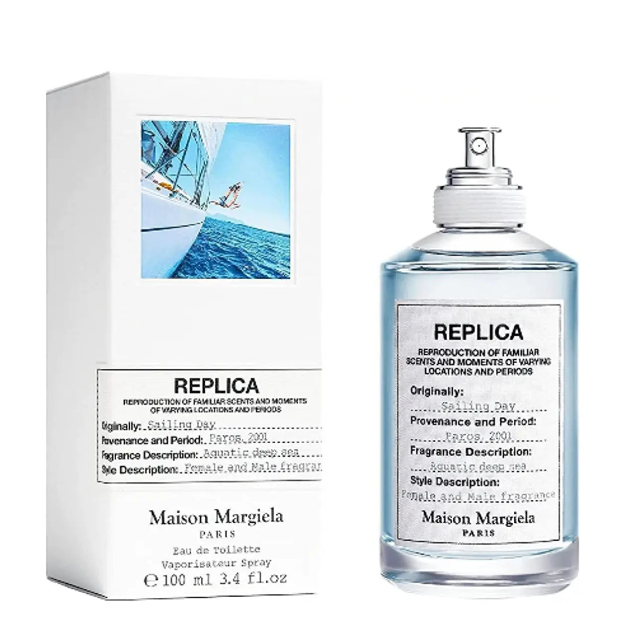 Replica Sailing Day By Maison Margiela Unisex 3.4 oz EDT Spray - perfumesandrea