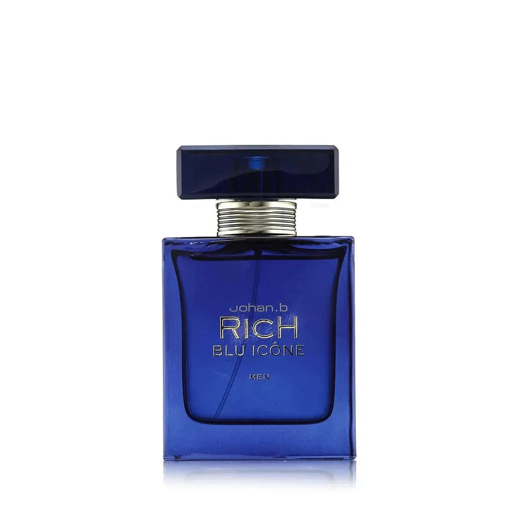 Rich Blu Icone By Johan B Men 3.0 oz EDT Spray - perfumesandrea
