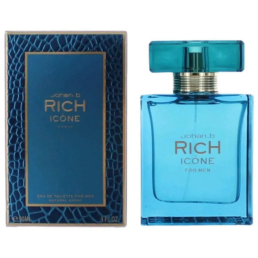 Rich Icone By Johan B. For Men 3.4 oz EDT Spray - perfumesandrea