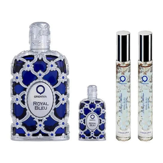 Royal Bleu By Orientica Unisex (4pc Gift Set) - perfumesandrea