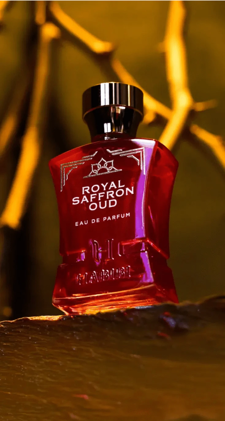 Royal Saffron Oud By Habibi Unisex 2.5 oz Eau De Parfum Spray Habibi