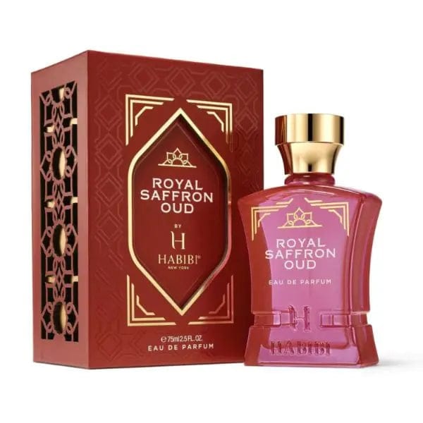 Royal Saffron Oud By Habibi Unisex 2.5 oz Eau De Parfum Spray - perfumesandrea