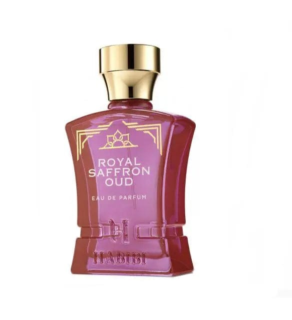 Royal Saffron Oud By Habibi Unisex 2.5 oz Eau De Parfum Spray - perfumesandrea