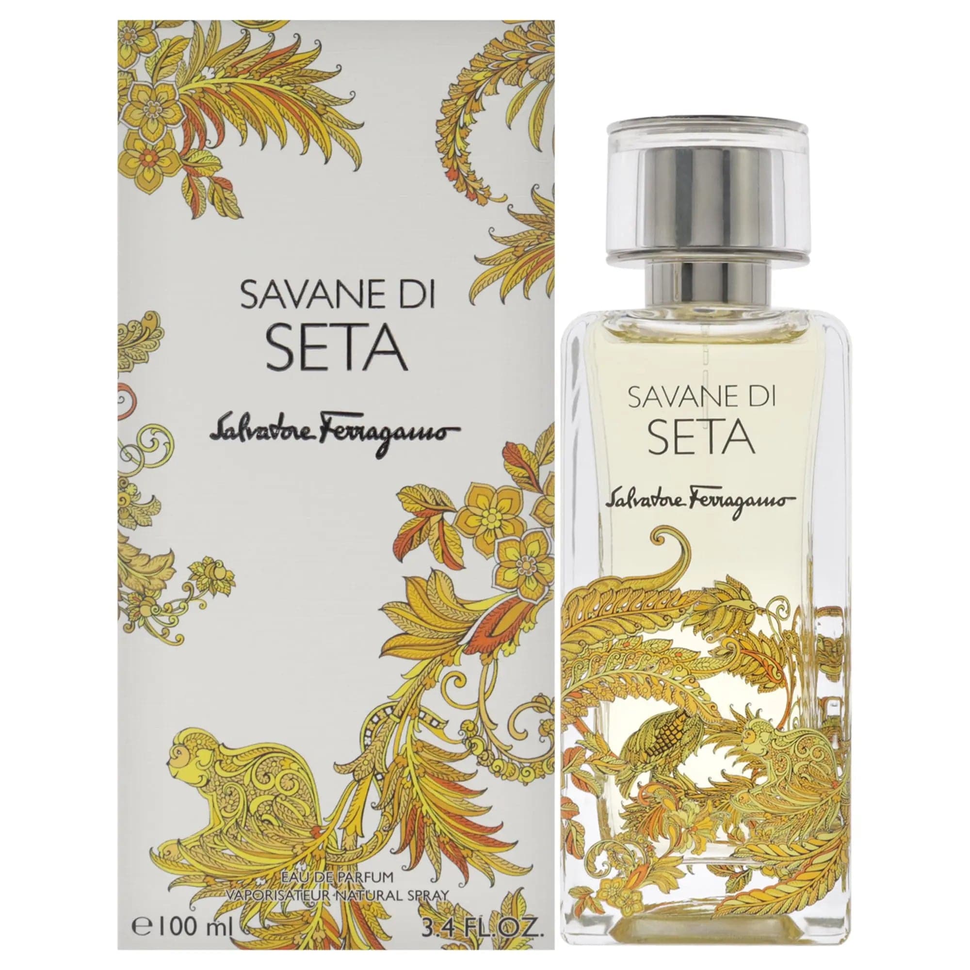 Savane Di Seta By Salvatore Ferragamo Unisex 3.4 oz EDP Spray - perfumesandrea
