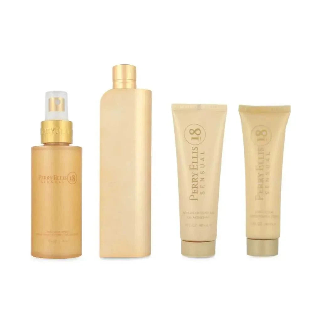 Sensual 18 By Perry Ellis For Women 3Pcs Set EDP Spray Perry Ellis