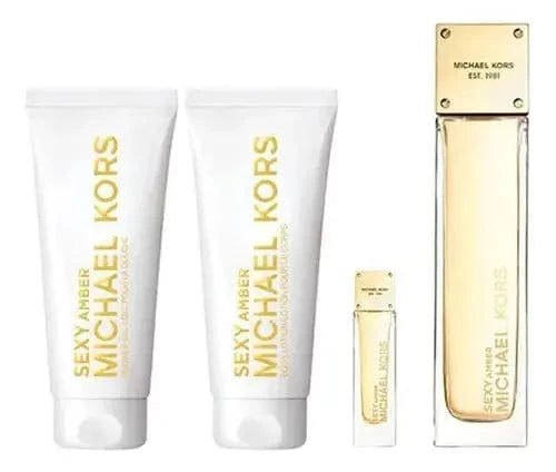 Sexy Amber by Michel Kors 3Pcs Set for Women EDP Spray Michael Kors