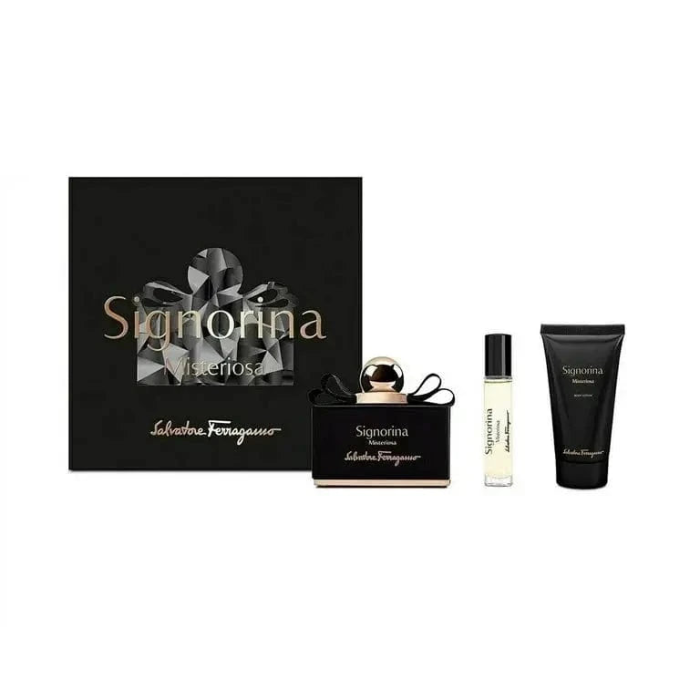 Signorina Misteriosa By Salvatore Ferragamo For Women (3Pc Gift Set) - perfumesandrea