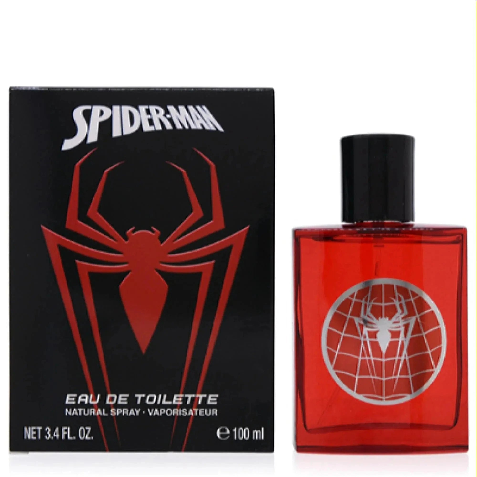 Spider Man Black By Marvel  3.4oz EDT Spray Marvel