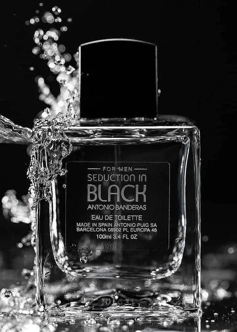 Splash Seduction In Black By Antonio Banderas For Men 3.4oz EDT Spray Antonio Banderas