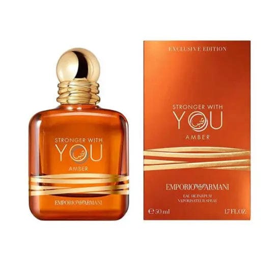 Stronger With You Amber By Emporio Armani Unisex 3.3oz EDP Spray - perfumesandrea